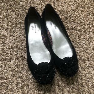 Anne Klein Iflex Black Flats
